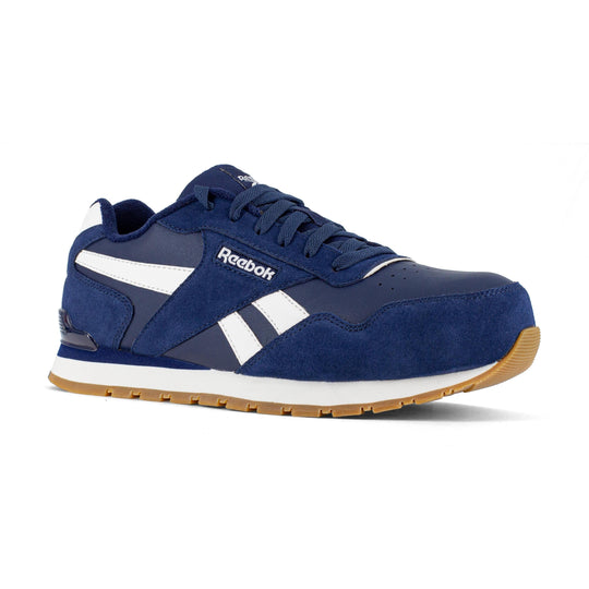 Reebok Men's Harman Comp Toe Classic Sneaker Work Shoe - Navy/White - RB1981