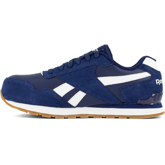 Reebok Men's Harman Comp Toe Classic Sneaker Work Shoe - Navy/White - RB1981