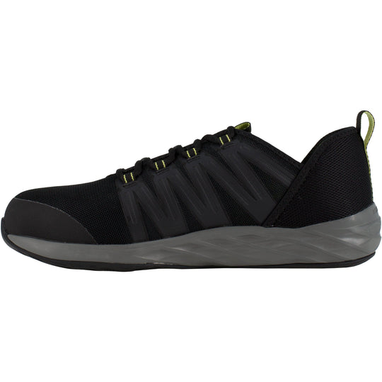 Reebok Men's Astroride Steel Toe Athletic Work Shoe- Black- RB2214 - Overlook Boots