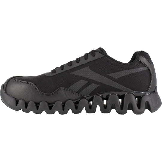 Reebok Men's Zig Pulse Composite Toe Athletic Work Shoe- Black- RB3019 - Overlook Boots