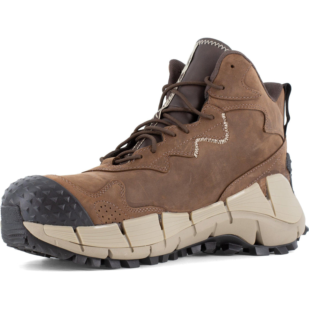 Reebok Men's Zig Kinetica Trail-Inspired Waterproof Hiker Work Boot- B