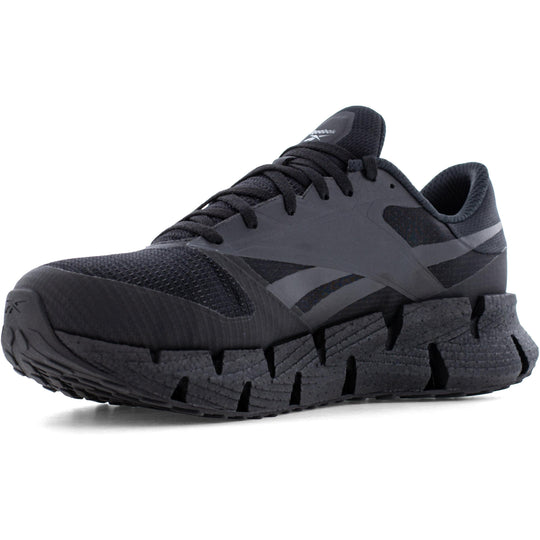 Reebok Men's FloatZig Composite Toe Athletic Work Shoe - Black - RB3030 - Overlook Boots