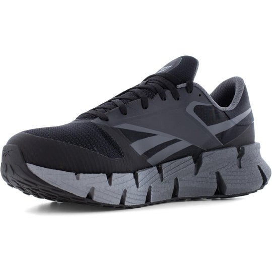 Reebok Men's FloatZig Composite Toe Athletic Work Shoe - Black - RB3031 - Overlook Boots