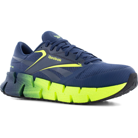 Reebok Men's FloatZig Composite Toe Athletic Work Shoe - Blue - RB3032 7.0 / Medium / Blue - Overlook Boots