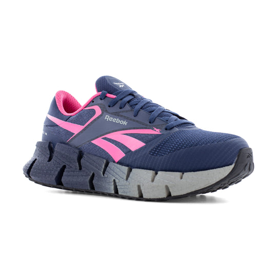 Reebok Women's FloatZig Composite Toe Athletic Work Shoe - Blue - RB309 6.0 / Medium / Blue - Overlook Boots