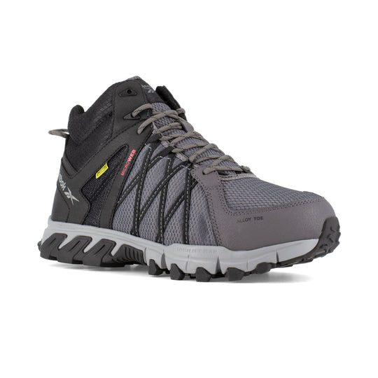 Reebok Women's Trailgrip Alloy Toe CushGuard Athletic Work Shoe - Grey - RB344 6.0 / Medium / Grey - Overlook Boots