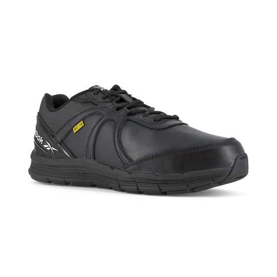 Reebok Women's Guide Steel Toe Met Guard Trainer Work Shoe - Black - RB356 7.0 / Medium / Black - Overlook Boots