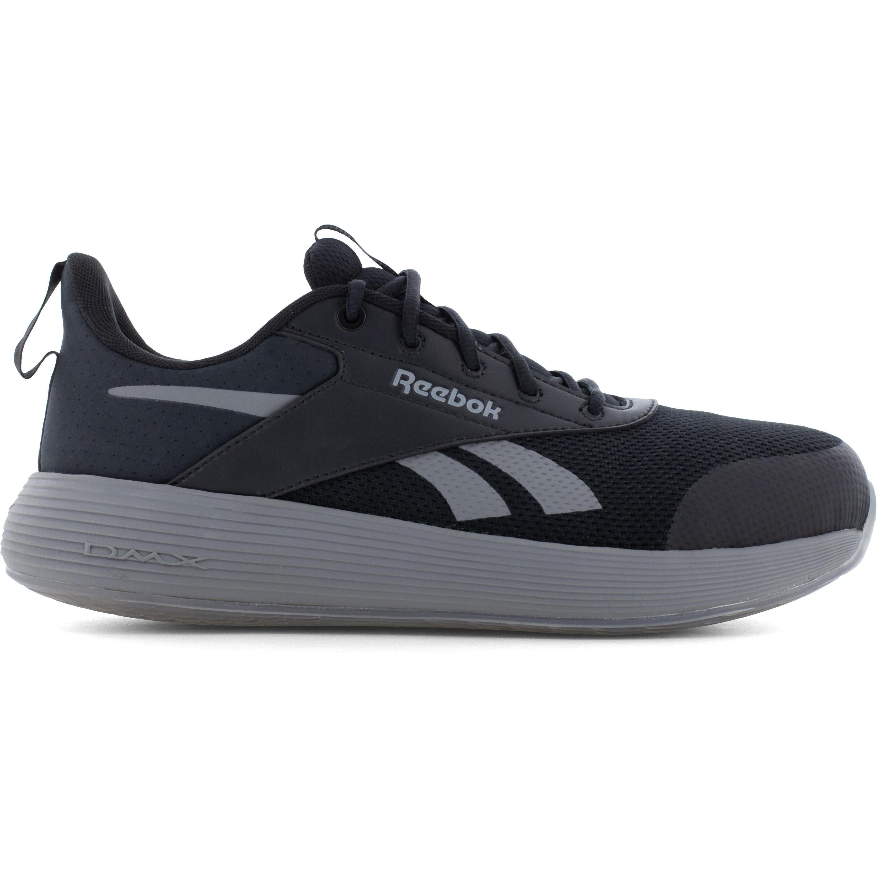Reebok Men's DMXair Comfort+ Composite Toe Athletic Work Shoe- Black-