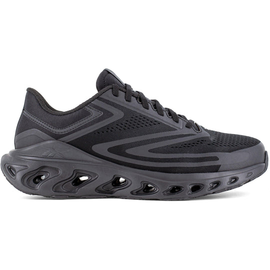 Reebok Women's Fuel Flex Comp Toe Athletic Work Shoe- Black- RB630 - Overlook Boots