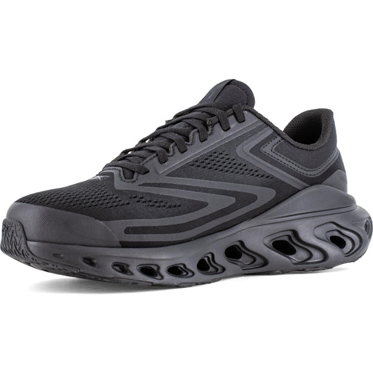 Reebok Men's FuelFlex CT Moisture Wicking Athletic Work Shoe- Black- RB3630 - Overlook Boots