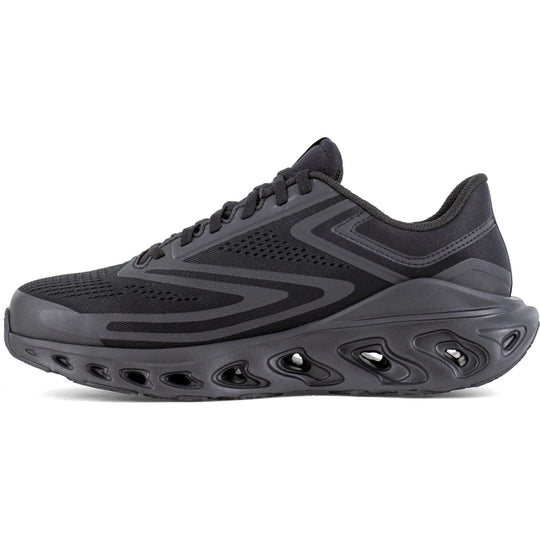Reebok Women's Fuel Flex Comp Toe Athletic Work Shoe- Black- RB630 - Overlook Boots