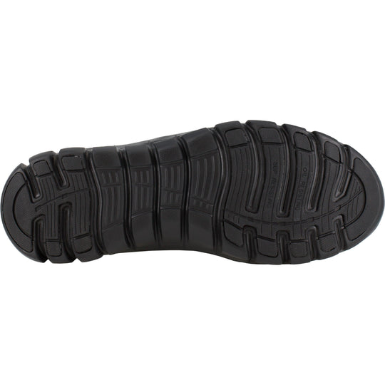 Reebok Men's Sublite Cushion Comp Toe Athletic Slip On Work Shoe- Black- RB4036 - Overlook Boots