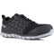 Reebok Women's Sublite Cushion Alloy Toe Athletic Work Shoe - Black - RB041 4 / Medium / Black - Overlook Boots