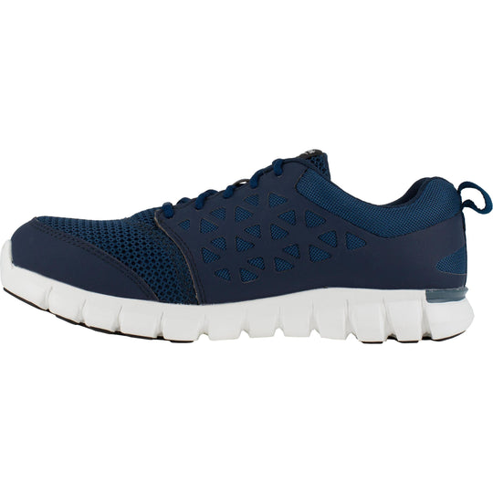 Reebok Men's Sublite Cushion Alloy Toe Athletic Work Shoe - Navy - RB4043 - Overlook Boots