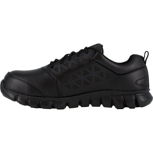 Reebok Men's Sublite Cushion Alloy Toe Athletic Work Shoe - Black - RB4046 - Overlook Boots