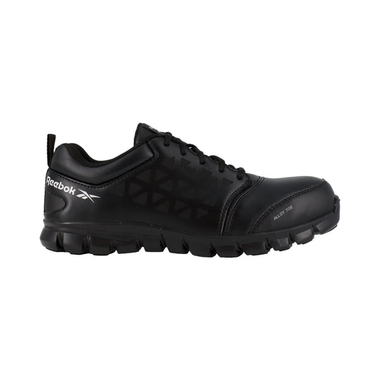 Reebok Women's Sublite Cushion Alloy Toe Athletic Work Shoe - Black - RB047 - Overlook Boots