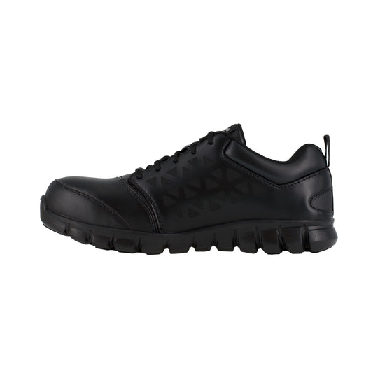 Reebok Women's Sublite Cushion Alloy Toe Athletic Work Shoe - Black - RB047 - Overlook Boots