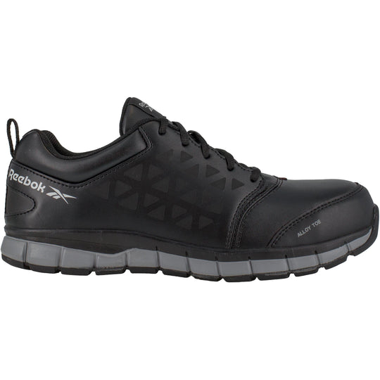 Reebok Men's Sublite Cushion Alloy Toe Athletic Work Shoe - Black - RB4049 - Overlook Boots