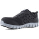 Reebok Men's Sublite Cushion Composite Toe Slip On Athletic Work Shoe- Black- RB4052 - Overlook Boots