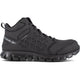 Reebok Men's Sublite Cushion Composite Toe Mid Cut Athletic Work Shoe- Black- RB4059 - Overlook Boots