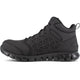 Reebok Men's Sublite Cushion Composite Toe Mid Cut Athletic Work Shoe- Black- RB4059 - Overlook Boots