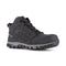 Reebok Women's Sublite Cushion Composite Toe Mid Cut Athletic Work Shoe - Black - RB406 6.0 / Medium / Black - Overlook Boots