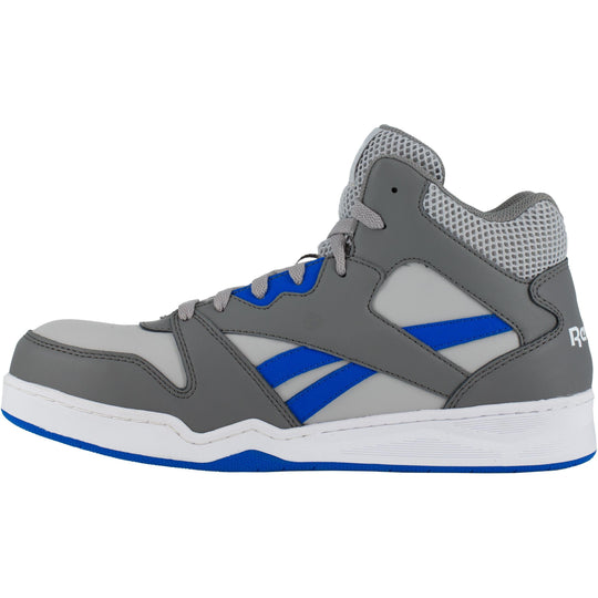Reebok Men's High Top Composite Toe Sneaker Work Shoe- Grey- RB4135 - Overlook Boots
