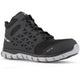 Reebok Men's Sublite Cushion Alloy Toe Athletic Work Shoe- Black- RB4141 4.0 / Medium / Black - Overlook Boots