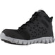 Reebok Women's Sublite Cushion Alloy Toe Athletic Work Shoe - Black - RB411 - Overlook Boots