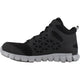 Reebok Women's Sublite Cushion Alloy Toe Athletic Work Shoe - Black - RB411 - Overlook Boots