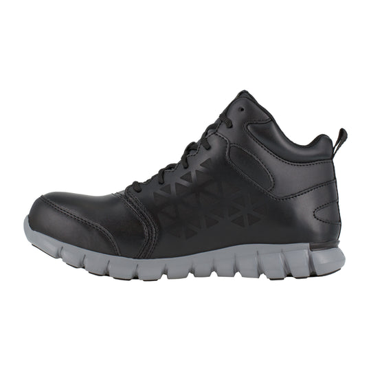 Reebok Women's Sublite Cushion Alloy Toe Athletic Work Shoe - Black - RB142 - Overlook Boots