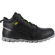 Reebok Men's Sublite Cushion Alloy Toe Metguard Athletic Work Shoe- Black- RB4143 - Overlook Boots