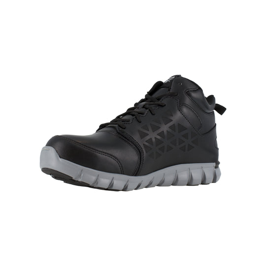 Reebok Women's Sublite Cushion Alloy Toe Athletic Work Shoe - Black - RB143 - Overlook Boots