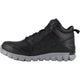 Reebok Men's Sublite Cushion Alloy Toe Metguard Athletic Work Shoe- Black- RB4143 - Overlook Boots