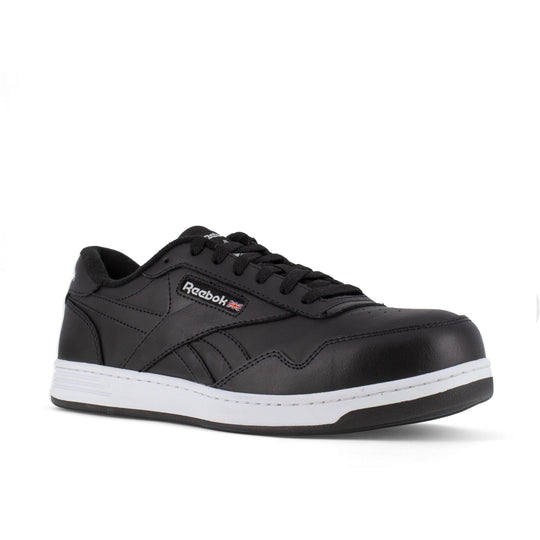 Reebok Men's Club MEMT Composite Toe Classic Sneaker Work Shoe - Black - RB4157 7.0 / Medium / Black - Overlook Boots