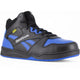 Reebok Men's High Top Comp Toe Sneaker MetGuard Work Shoe- Black- RB4166 5.5 / Wide / Black - Overlook Boots