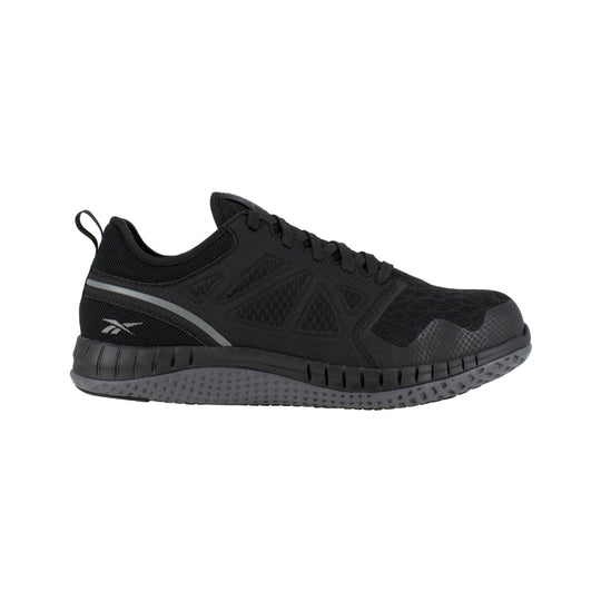 Reebok Women's ZPrint Steel Toe Athletic Oxford Work Shoe - Black - RB251 - Overlook Boots