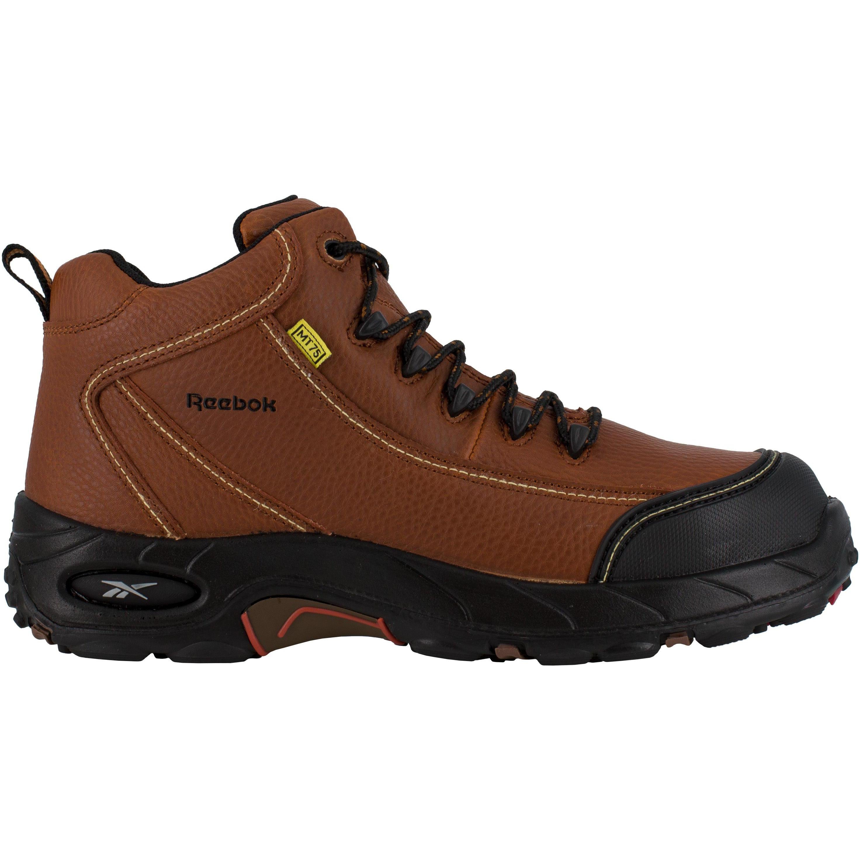 Reebok Men's Tiahawk Composite Toe Met Guard Sport Work Boot - Brown - RB4333 - Overlook Boots
