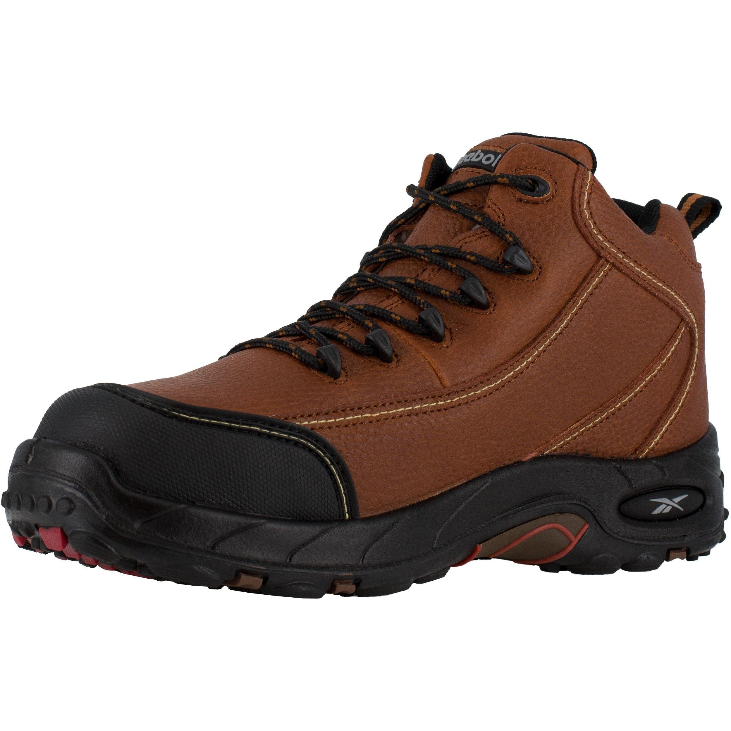 Reebok Men's Tiahawk Composite Toe Met Guard Sport Work Boot - Brown - RB4333 - Overlook Boots