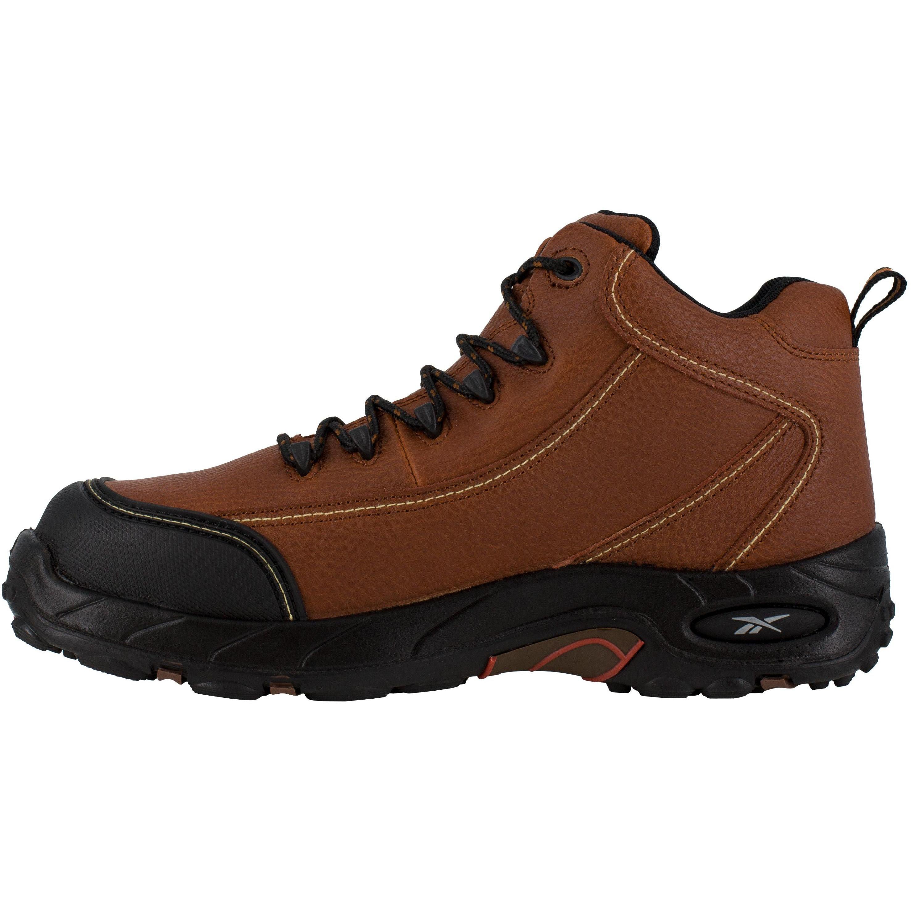 Reebok Men's Tiahawk Composite Toe Met Guard Sport Work Boot - Brown - RB4333 - Overlook Boots