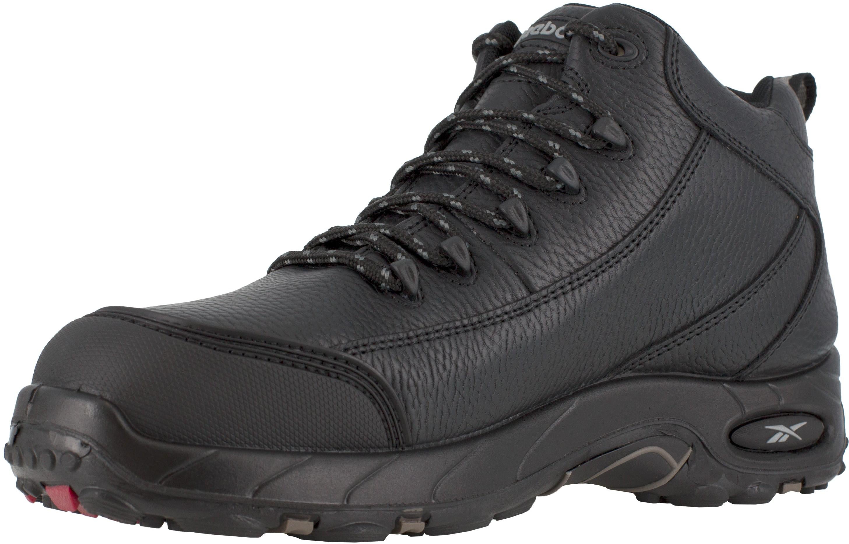 Reebok Men's Tiahawk Composite Toe Waterproof Sport Work Boot - Black - RB4555 - Overlook Boots