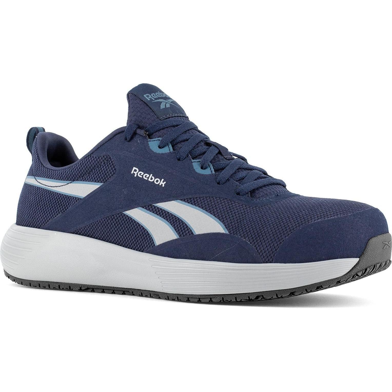 Reebok Men's Lite Plus 4 Comp Toe Athletic Work Shoe - Navy - RB5104 7.0 / Medium / Navy - Overlook Boots