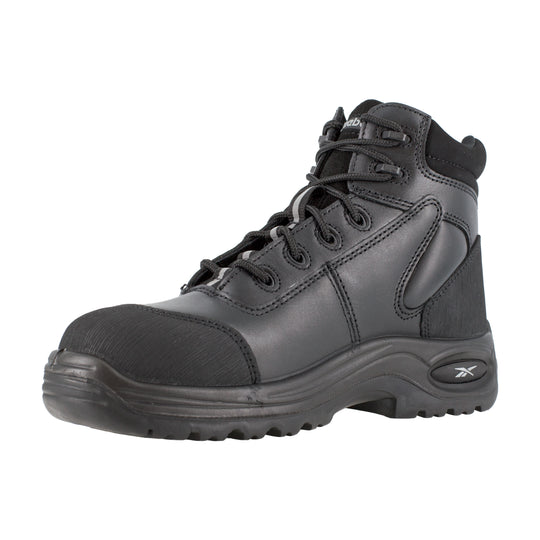 Reebok Men's Trainex 6" Composite Toe Sport Work Boot - Black - RB6750 - Overlook Boots