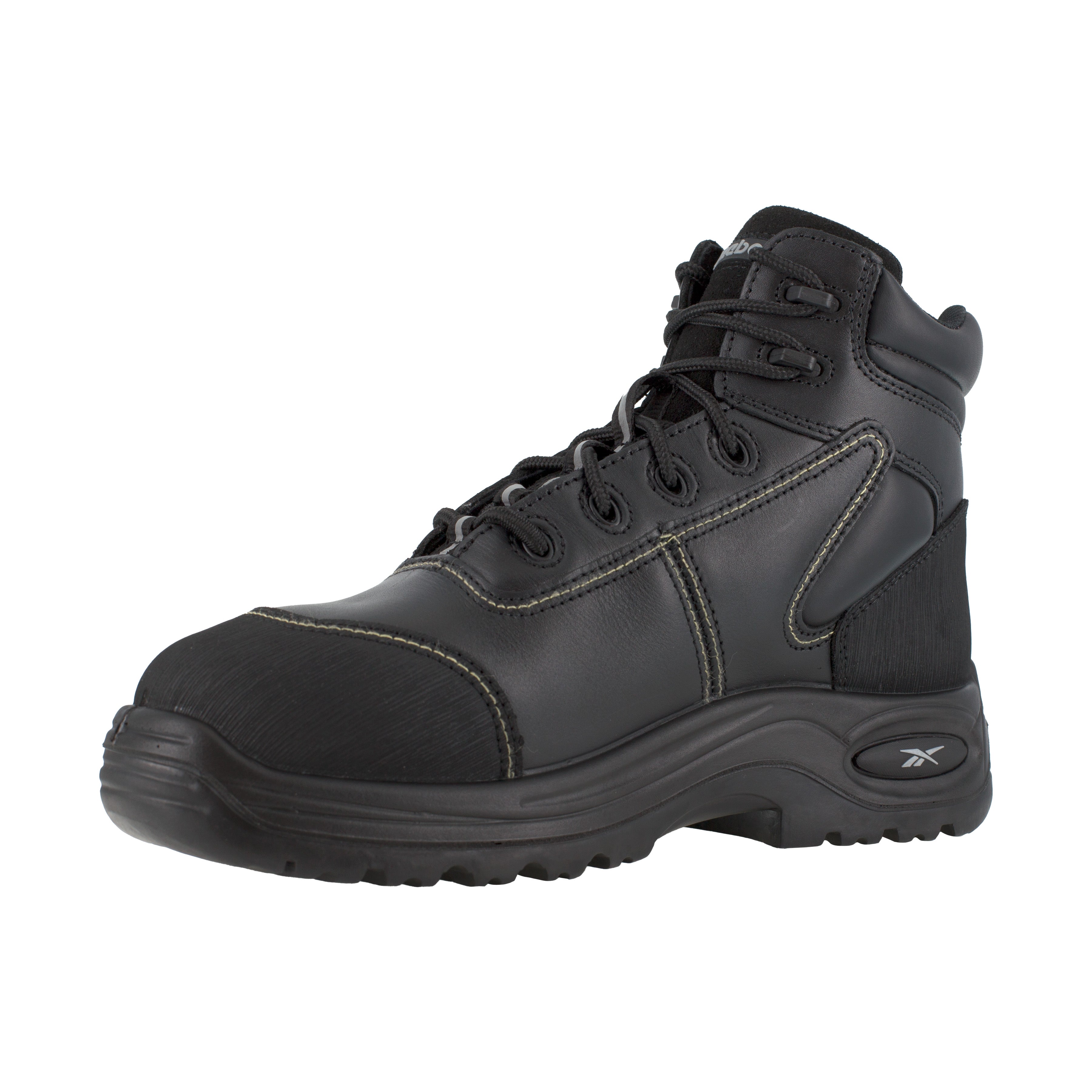 Reebok Men's Trainex 6" Composite Toe Cushguard Sport Boot - Black - RB6755 - Overlook Boots