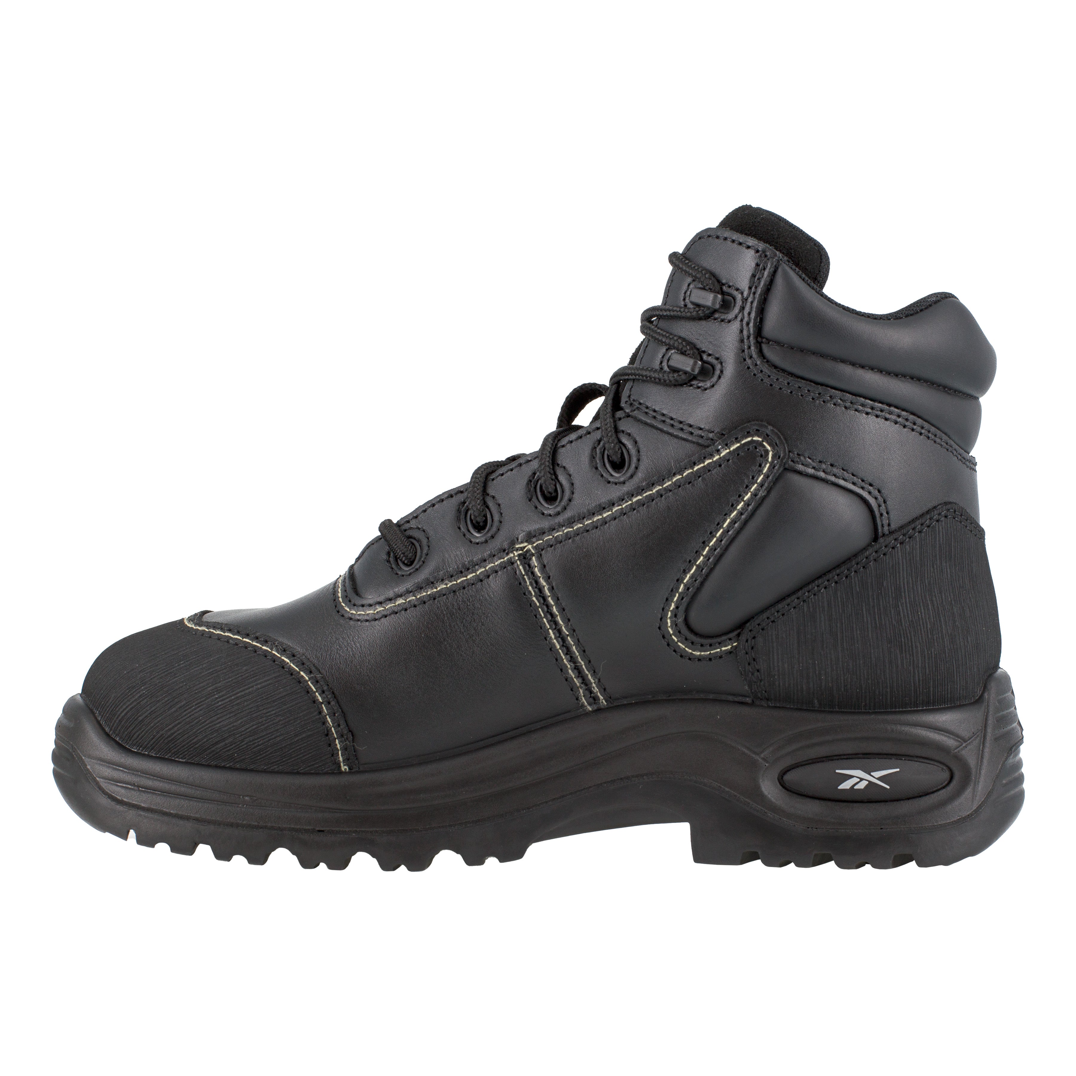 Reebok Men's Trainex 6" Composite Toe Cushguard Sport Boot - Black - RB6755 - Overlook Boots