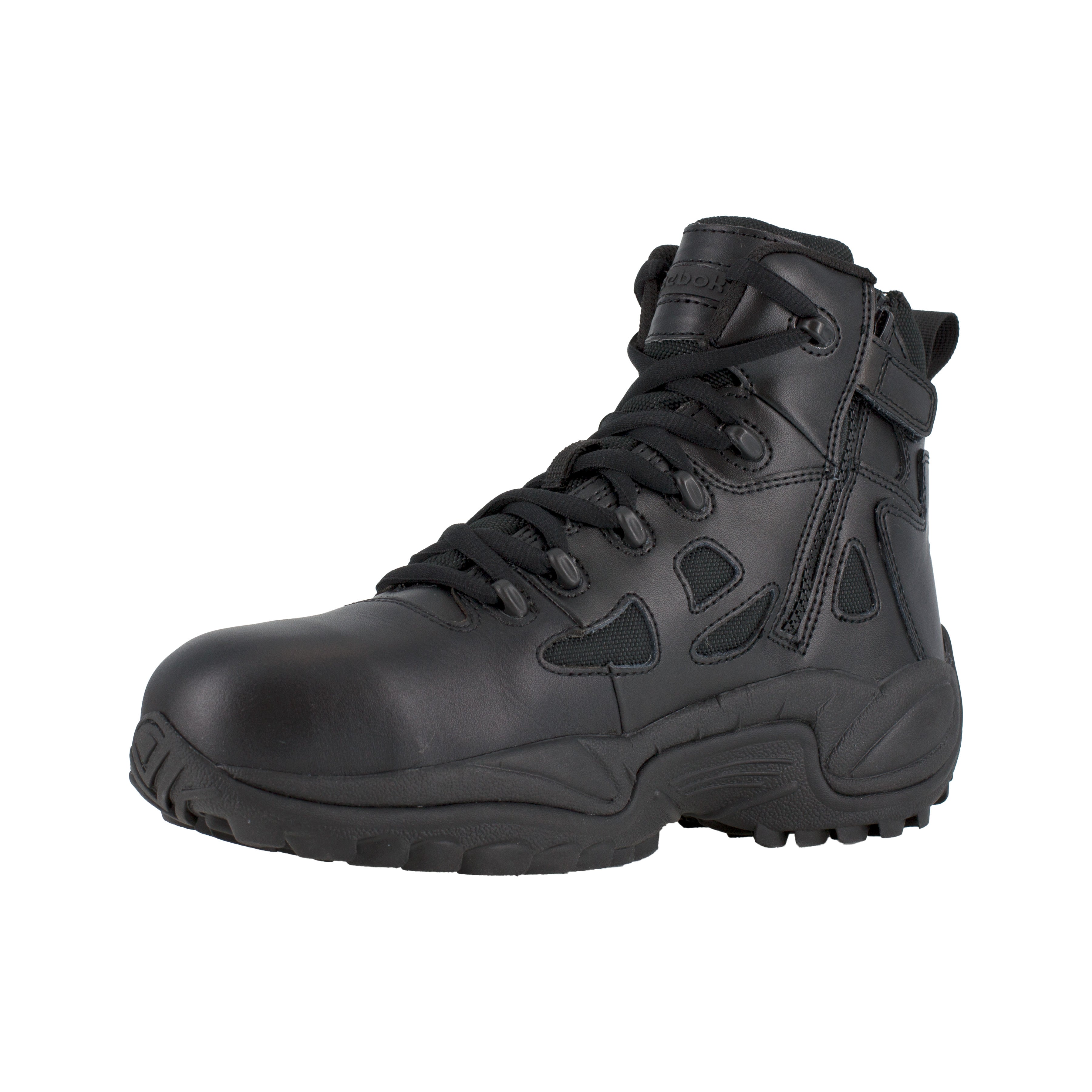 Reebok Men's Rapid Response RB 6" Composite Toe Police Duty Boot - Black - RB8674 - Overlook Boots
