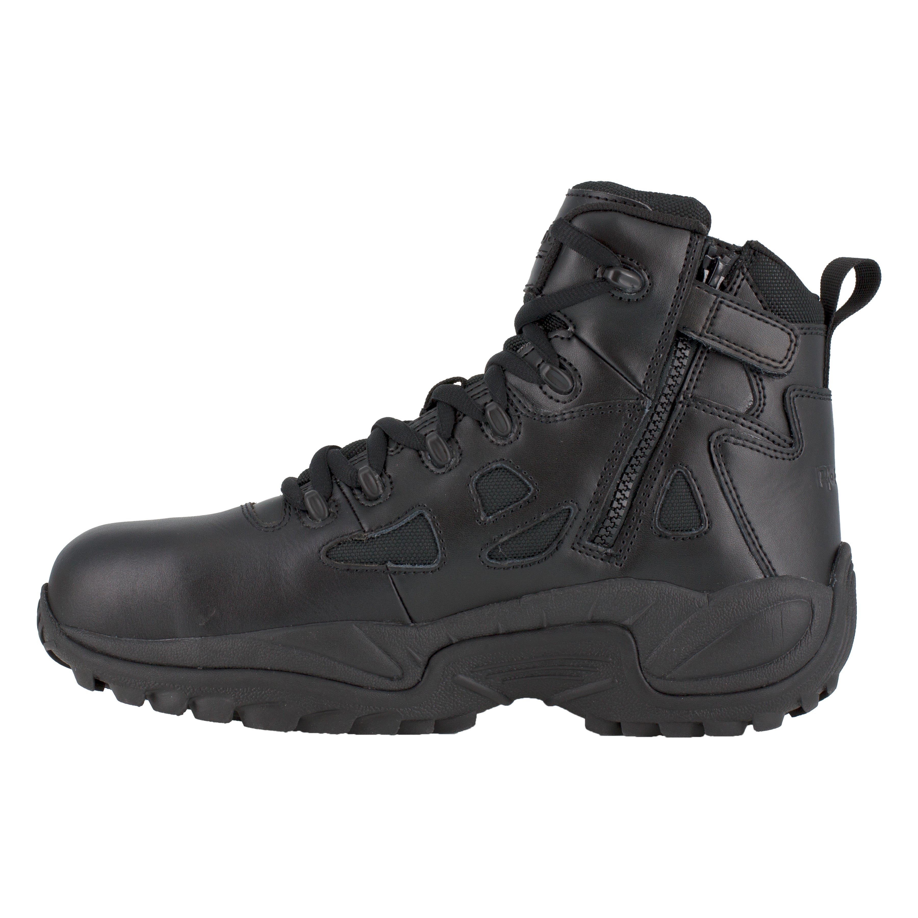 Reebok Women's Rapid Response RB 6" Composite Toe Stealth Duty Work Boot - Black - RB864 - Overlook Boots