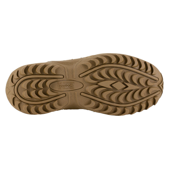 Reebok Men's Rapid Response RB 8" Composite Toe Side Zipper Stealth Military Duty Boot - Coyote - RB8850 - Overlook Boots