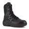 Reebok Men's Rapid Response RB 8" Composite Toe Side Zipper Police Duty Boot - Black - RB8874 3.0 / Medium / Black - Overlook Boots