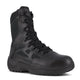 Reebok Men's Rapid Response RB 8" Composite Toe Side Zipper Police Duty Boot - Black - RB8874 3.0 / Medium / Black - Overlook Boots